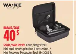 Canadian Tire WA:KE Mini Recovery Percussion Tool offer