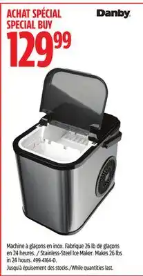 Canadian Tire Danby Stainless-Steel Ice Maker offer