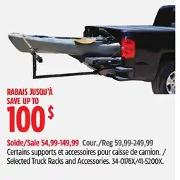 Canadian Tire Erickson Selected Truck Racks and Accessories offer
