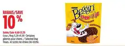 Canadian Tire Selected Dog Treats offer