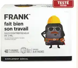 Canadian Tire FRANK XL Black Contractor Bags offer