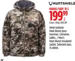 Canadian Tire Huntshield Men's Heat-Boost Insulated Jacket offer
