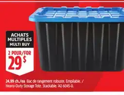 Canadian Tire Mastercraft Heavy-Duty Storage Tote offer