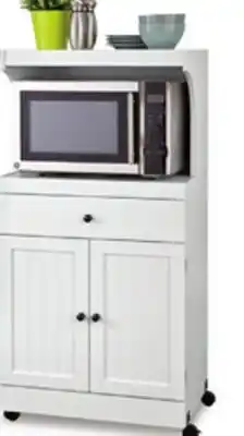 Canadian Tire Microwave Cart with Locking Wheels offer