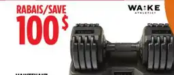 Canadian Tire WA:KE 10-50lb Adjustable Dumbbell with Storage Platform offer