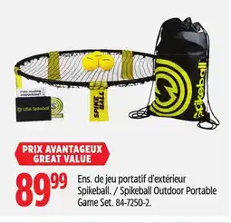 Canadian Tire Spikeball Outdoor Portable Game Set offer