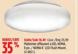 Canadian Tire NOMA 8˝ LED Flush Mount offer