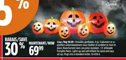 Canadian Tire 8´ Inflatable Pumpkin Patch offer