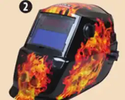 Canadian Tire Lincoln Auto-Dark Welding Helmet, Flame offer