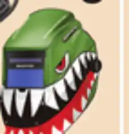 Canadian Tire Mastercraft Fixed-Shade Auto-Dark Welding Helmet, Smiley offer