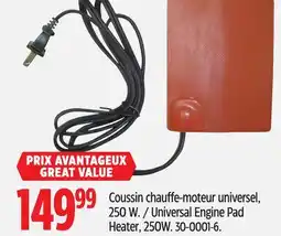 Canadian Tire Universal Engine Pad Heater offer