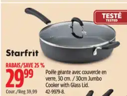 Canadian Tire Starfrit 30cm Jumbo Cooker with Glass Lid offer
