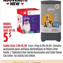 Canadian Tire Selected Litter Genie Accessories and Litter Genie Cat Litter offer