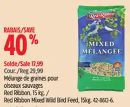 Canadian Tire Red Ribbon Mixed Wild Bird Feed offer