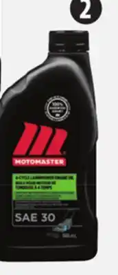 Canadian Tire Motomaster 4-Cycle SAE30 Lawn Mower Engine Oil offer