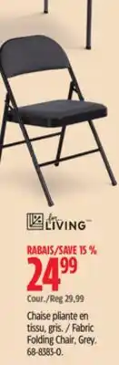 Canadian Tire For Living Fabric Folding Chair offer
