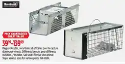 Canadian Tire Durable, Safe and Effective Live Animal Traps offer