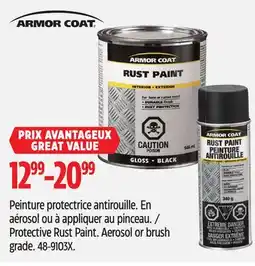 Canadian Tire Armor Coat Protective Rust Paint offer