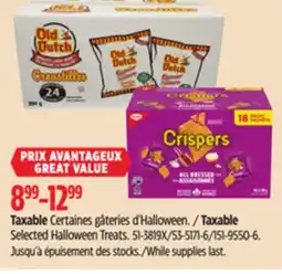 Canadian Tire Selected Halloween Treats offer