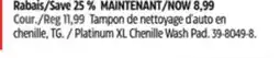 Canadian Tire Platinum XL Chenille Wash Pad offer