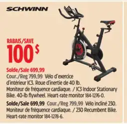 Canadian Tire IC3 Indoor Stationary Bike offer