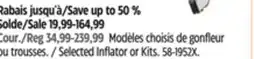 Canadian Tire Mastercraft Selected Inflator or Kits offer