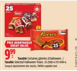 Canadian Tire Taxable Selected Halloween Treats offer