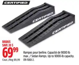 Canadian Tire Certified Sedan Ramps offer