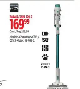 Canadian Tire Kenmore CSV 2-Motor offer