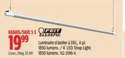 Canadian Tire 4´ LED Shop Light offer