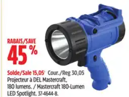 Canadian Tire Mastercraft 180-Lumen LED Spotlight offer