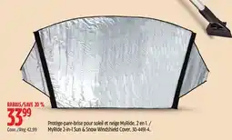 Canadian Tire MyRide 2-in-1 Sun & Snow Windshield Cover offer