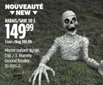 Canadian Tire 3´ Mummy Ground Breaker offer
