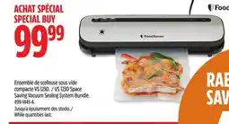 Canadian Tire FoodSaver VS 1230 Space Saving Vacuum Sealing System Bundle offer