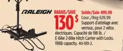 Canadian Tire E-Bike 2-Bike Hitch Carrier with Locks offer