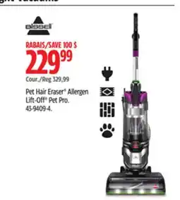 Canadian Tire BISSELL Pet Hair Eraser Allergen Lift-Off Pet Pro offer