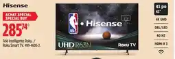 Canadian Tire Hisense Roku Smart TV offer