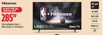 Canadian Tire Hisense Roku Smart TV offer