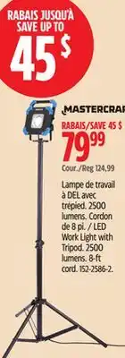 Canadian Tire Work Light with Tripod offer