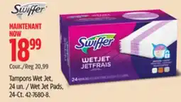 Canadian Tire Swiffer Tampons Wet Jet offer