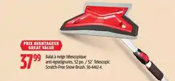Canadian Tire 52˝ Telescopic Scratch-Free Snow Brush offer