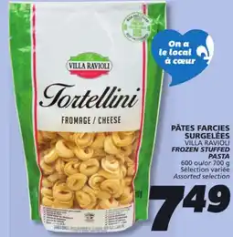 IGA VILLA RAVIOLI FROZEN STUFFED PASTA offer