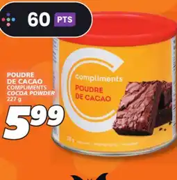 IGA COMPLIMENTS COCOA POWDER offer