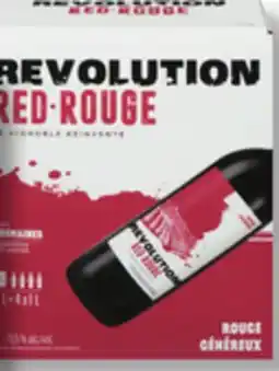IGA REVOLUTION WHITE OR RED WINE offer