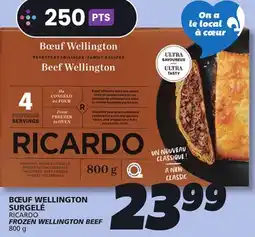 IGA RICARDO FROZEN WELLINGTON BEEF offer