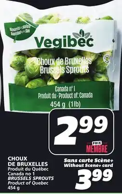 IGA BRUSSELS SPROUTS offer