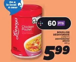 IGA LONEY'S DEHYDRATED BROTH offer