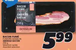 IGA FUMOIRS GOSSELIN SMOKED BACON offer