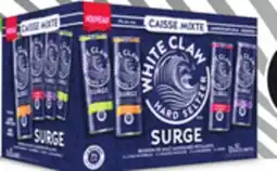 IGA WHITE CLAW HARD SELTZER ALCOHOLIC MALT BEVERAGE offer