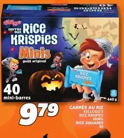 IGA KELLOGG'S RICE SQUARES offer